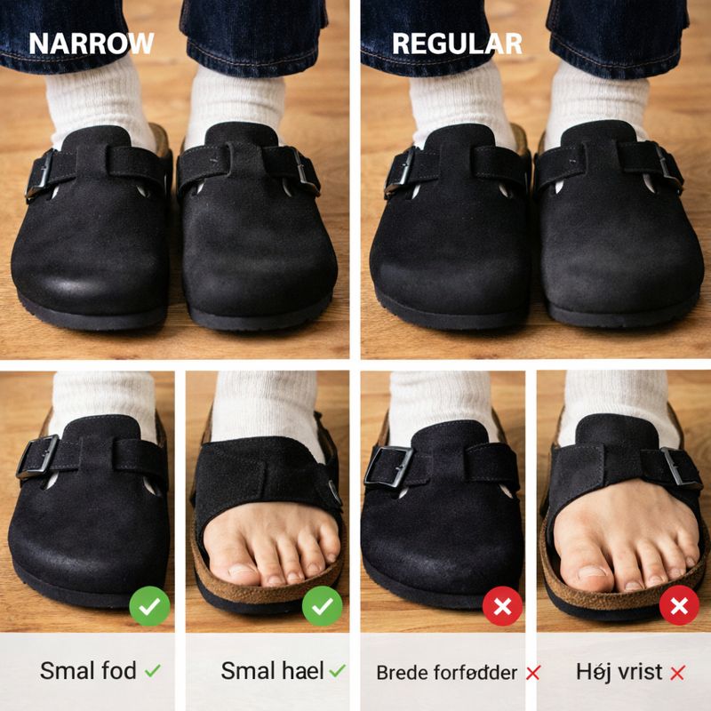 Birkenstock Narrow: hvem bør vælge smal pasform (og hvem bør lade være)