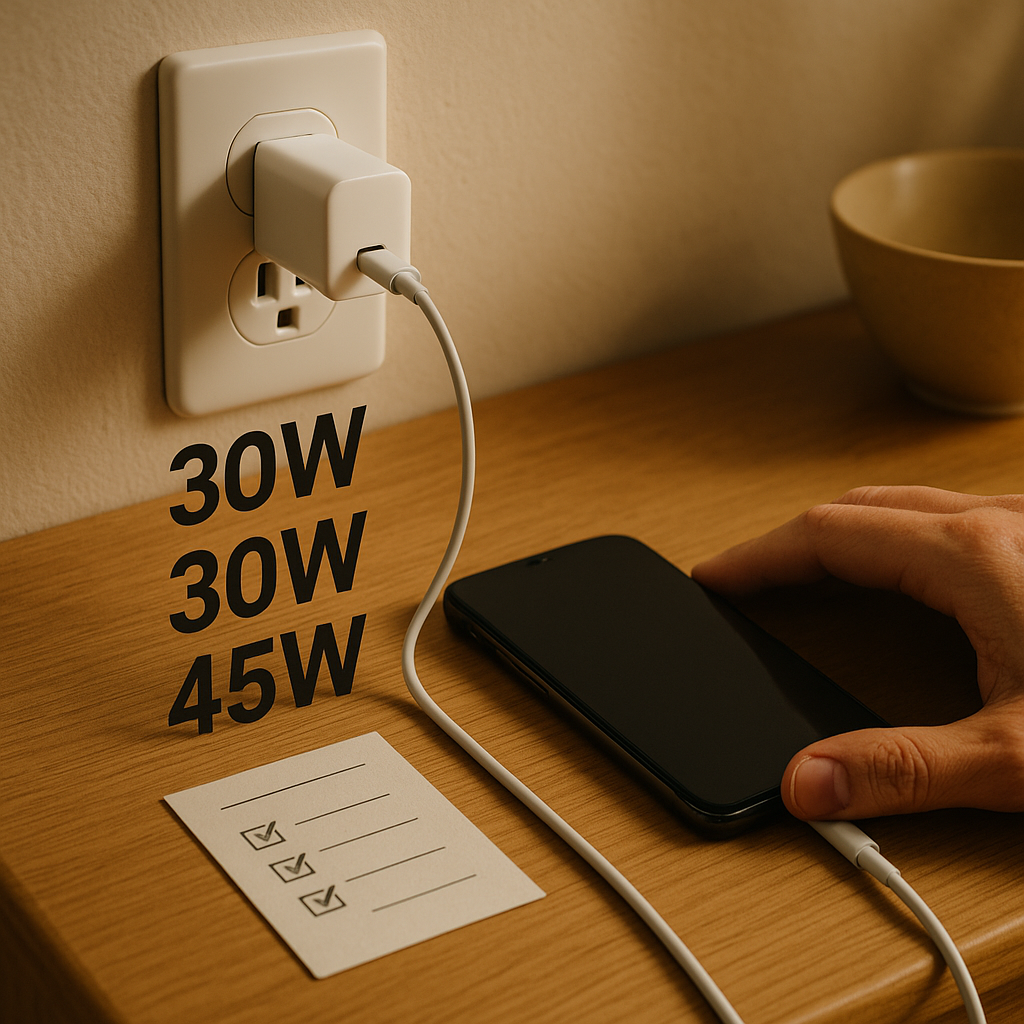 Oplader til iPad: watt, USB-C og sikker opladning, sådan vælger du rigtigt