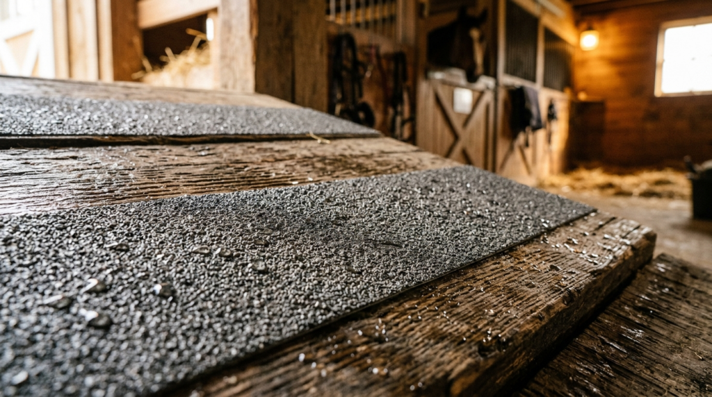 Close-up photorealistic image of premium rough anti-slip saf